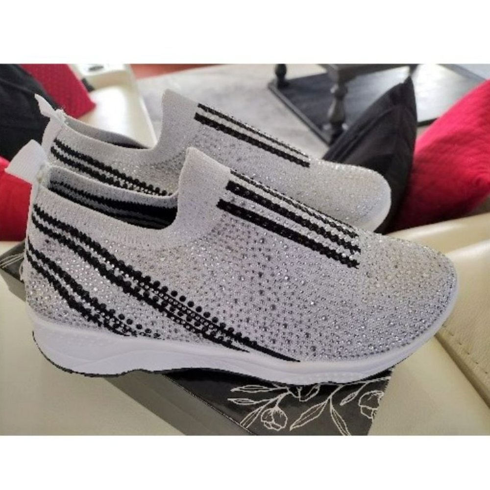 Atalina Women's Rhinestone Sneakers